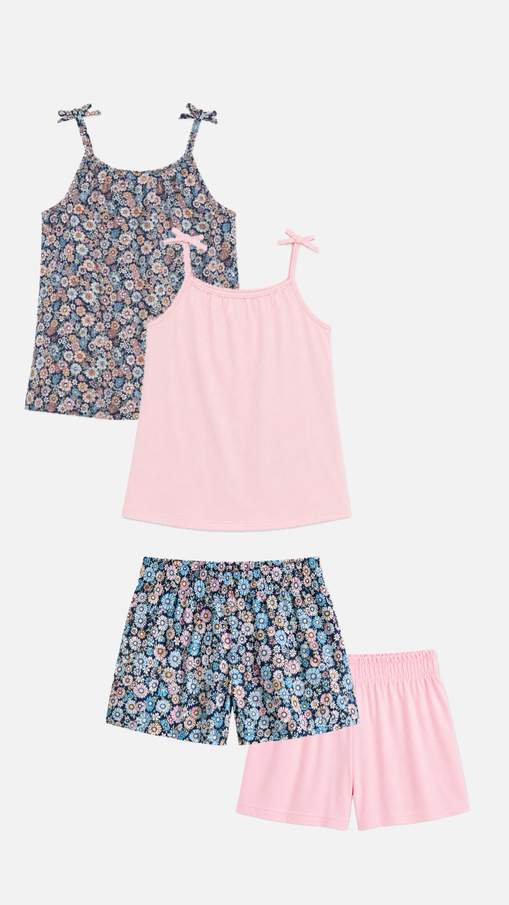 H&M Girls Mix & Match Cami Tops & Shorts