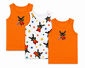 George Boys Bing Bunny Cotton Vests – 3 Pack – Orange & White