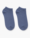 George Kids Plain Trainer Socks – Blue