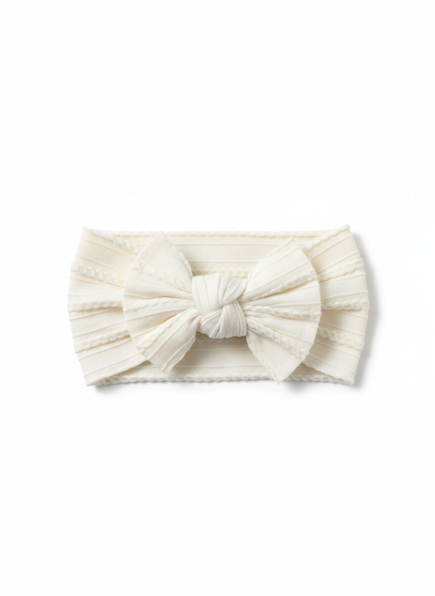 Baby Bow Headbands – Soft  Stretch (Multiple Colors)