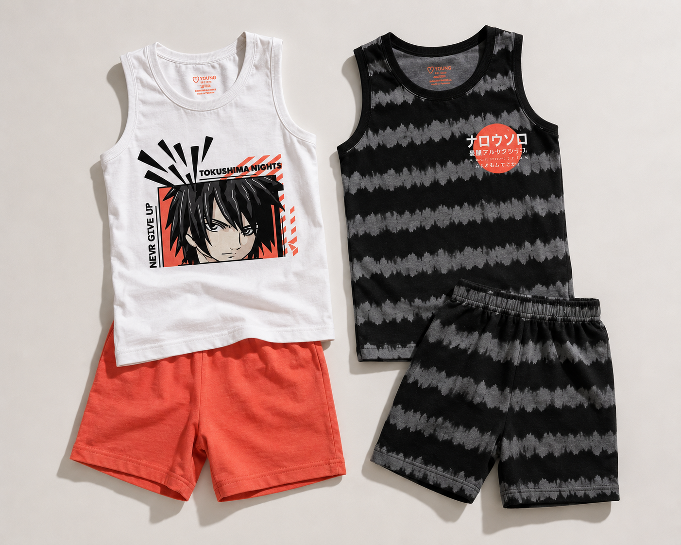Tokushima Nights Graphic Pyjama Set