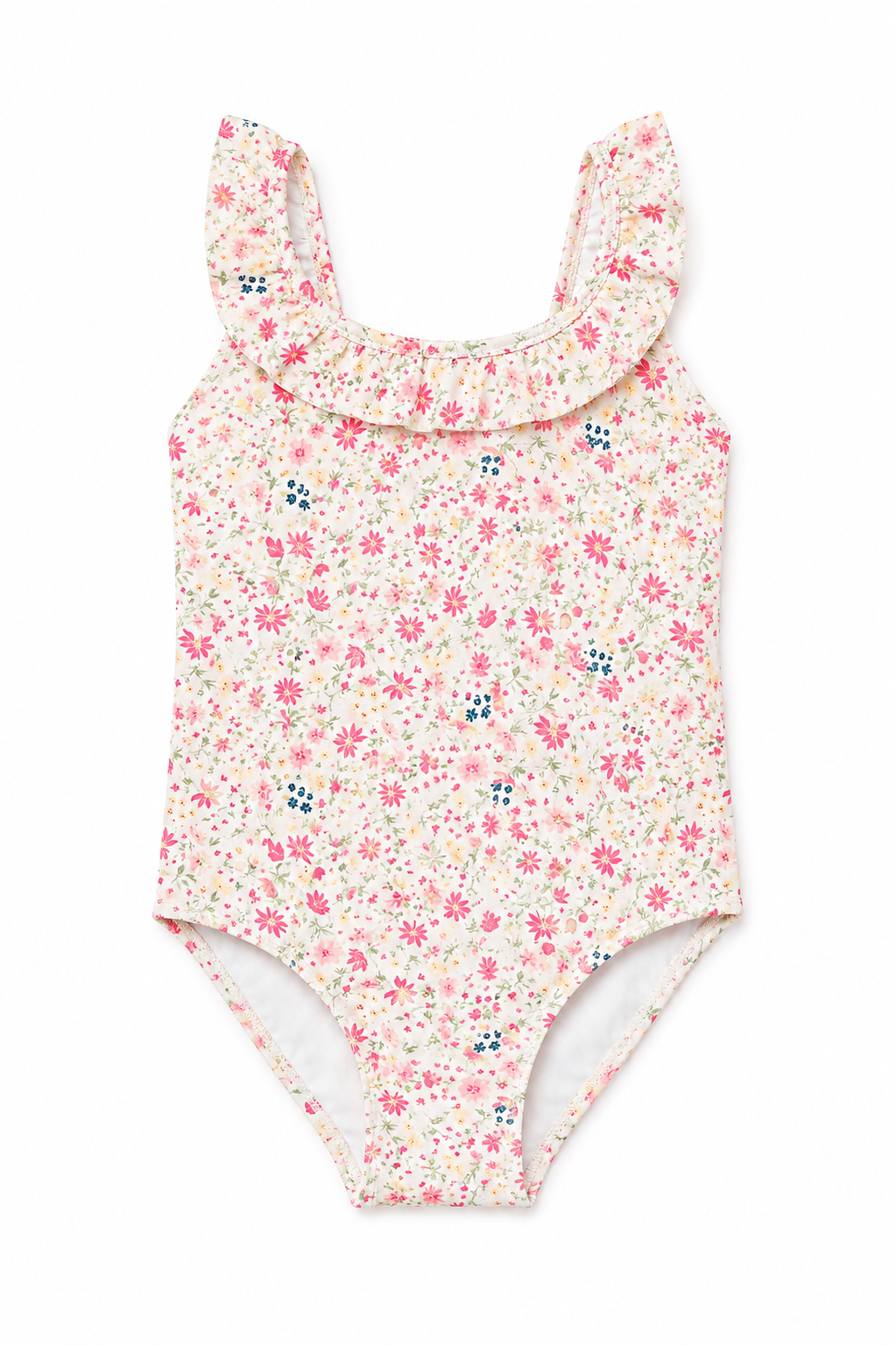 Zara Kids Floral Frill Swimsuit