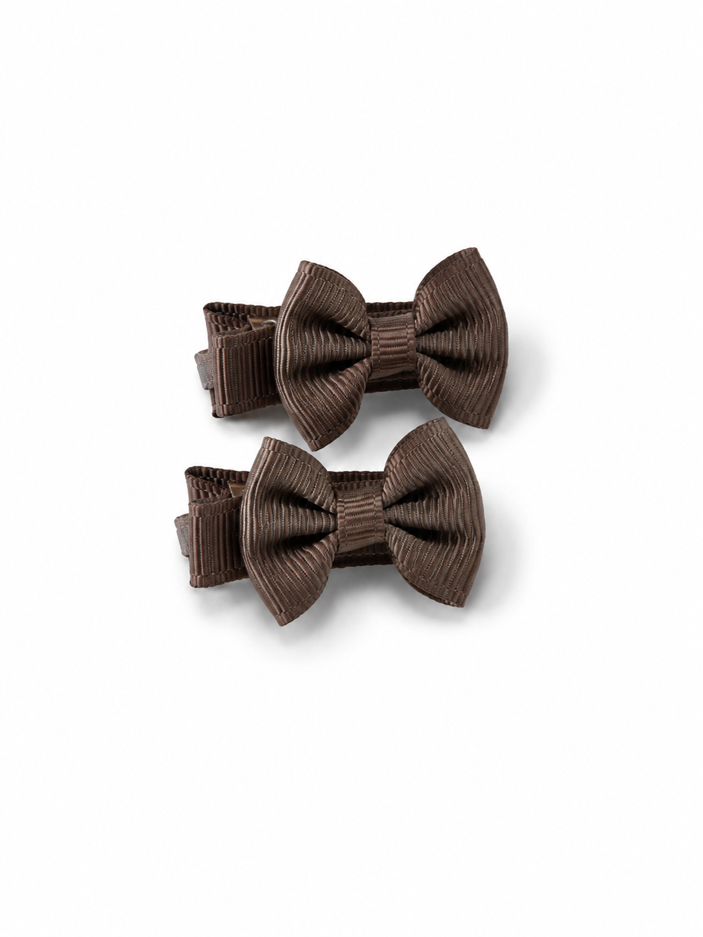 Girls Grosgrain Bow Hair Clips – Pastel Colour Collection