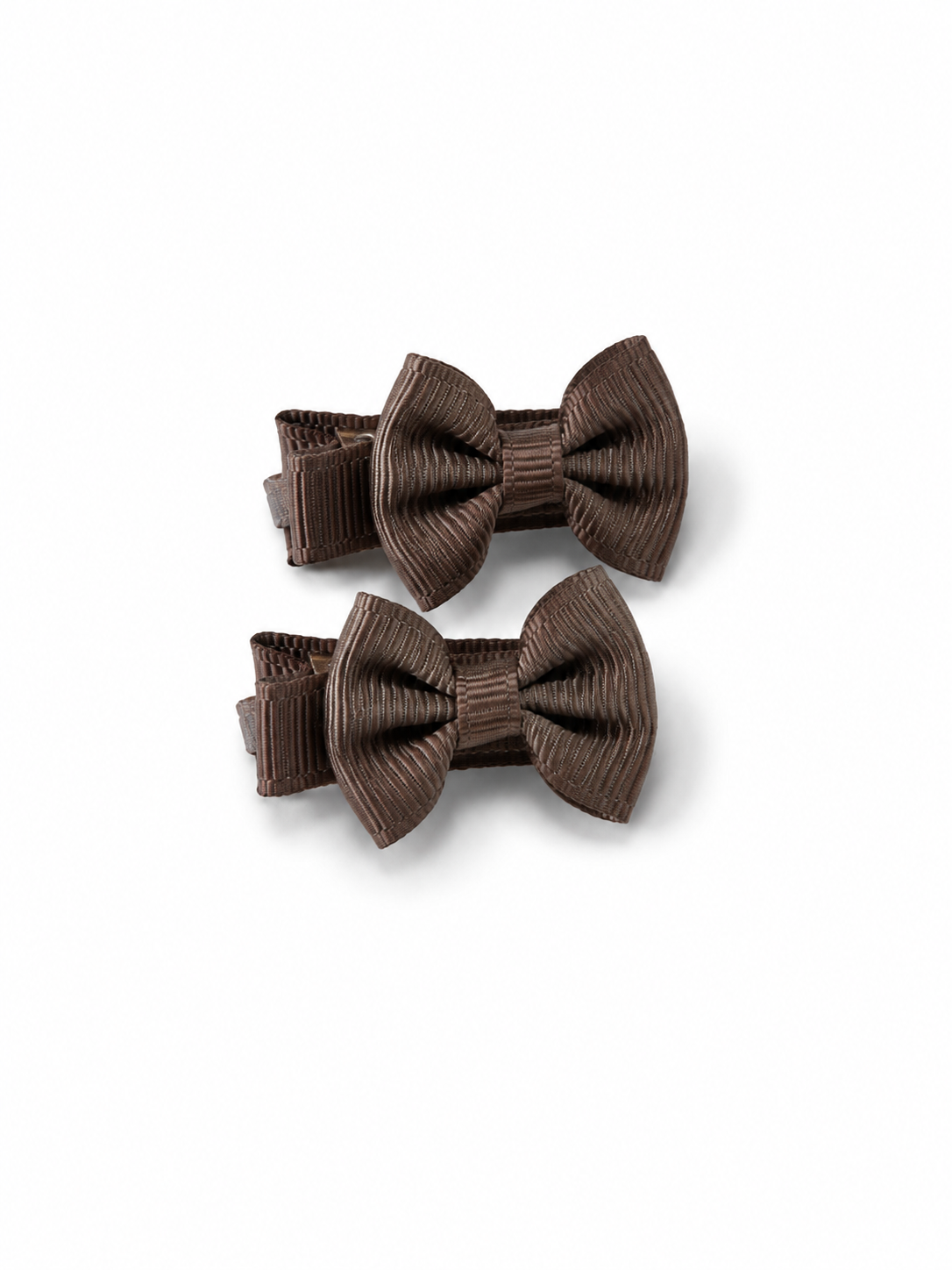 Girls Grosgrain Bow Hair Clips – Pastel Colour Collection