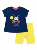 Baby Girl Ladybug T-Shirt & Shorts Set
