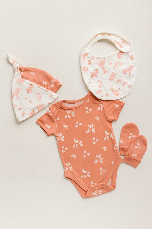 Baby Floral Essentials Gift Set