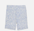 George Floral Cycling Shorts – Baby Blue