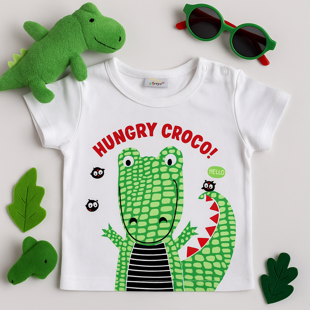 Hungry Croco Graphic T-Shirt