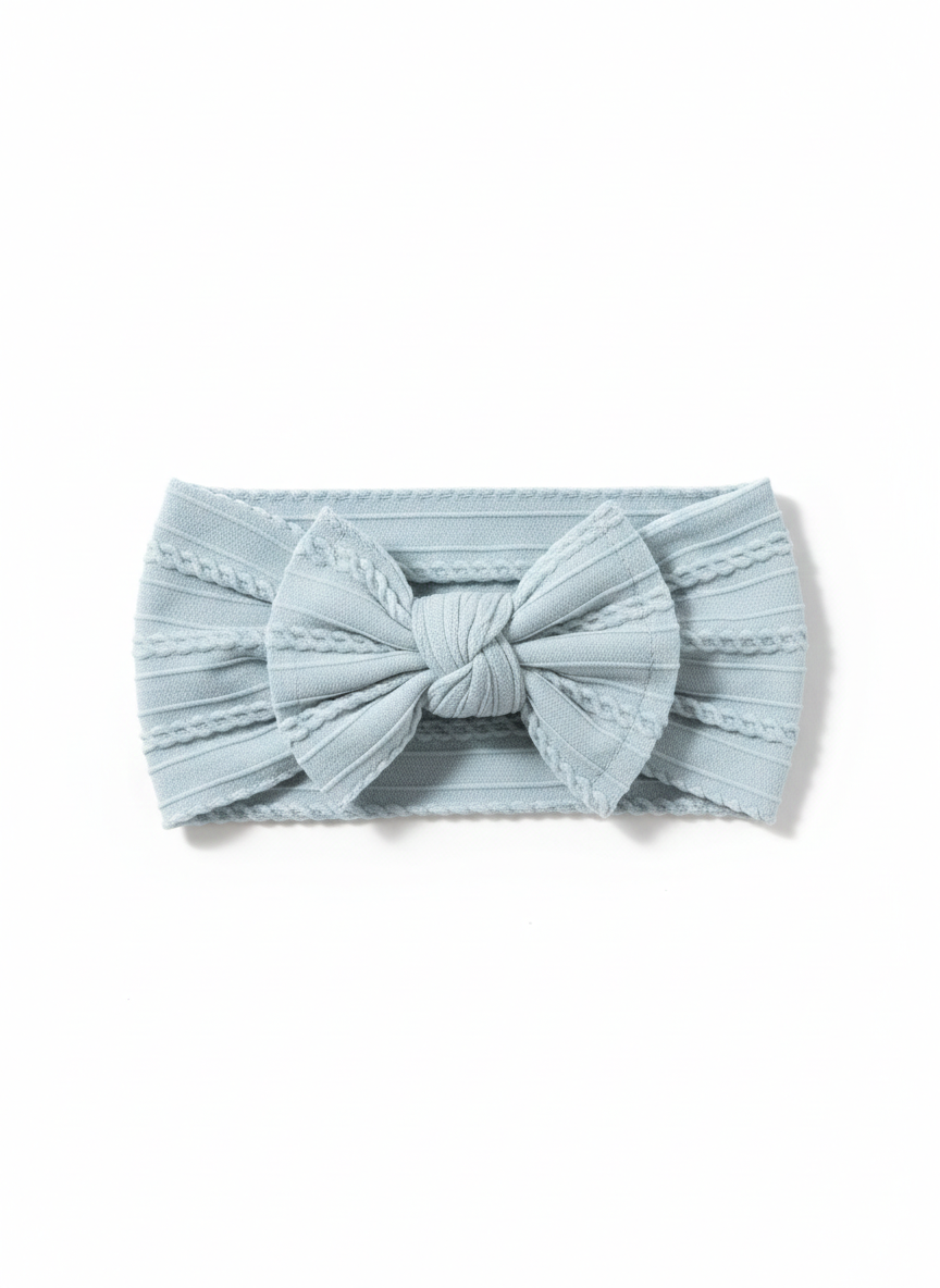 Baby Bow Headbands – Soft  Stretch (Multiple Colors)