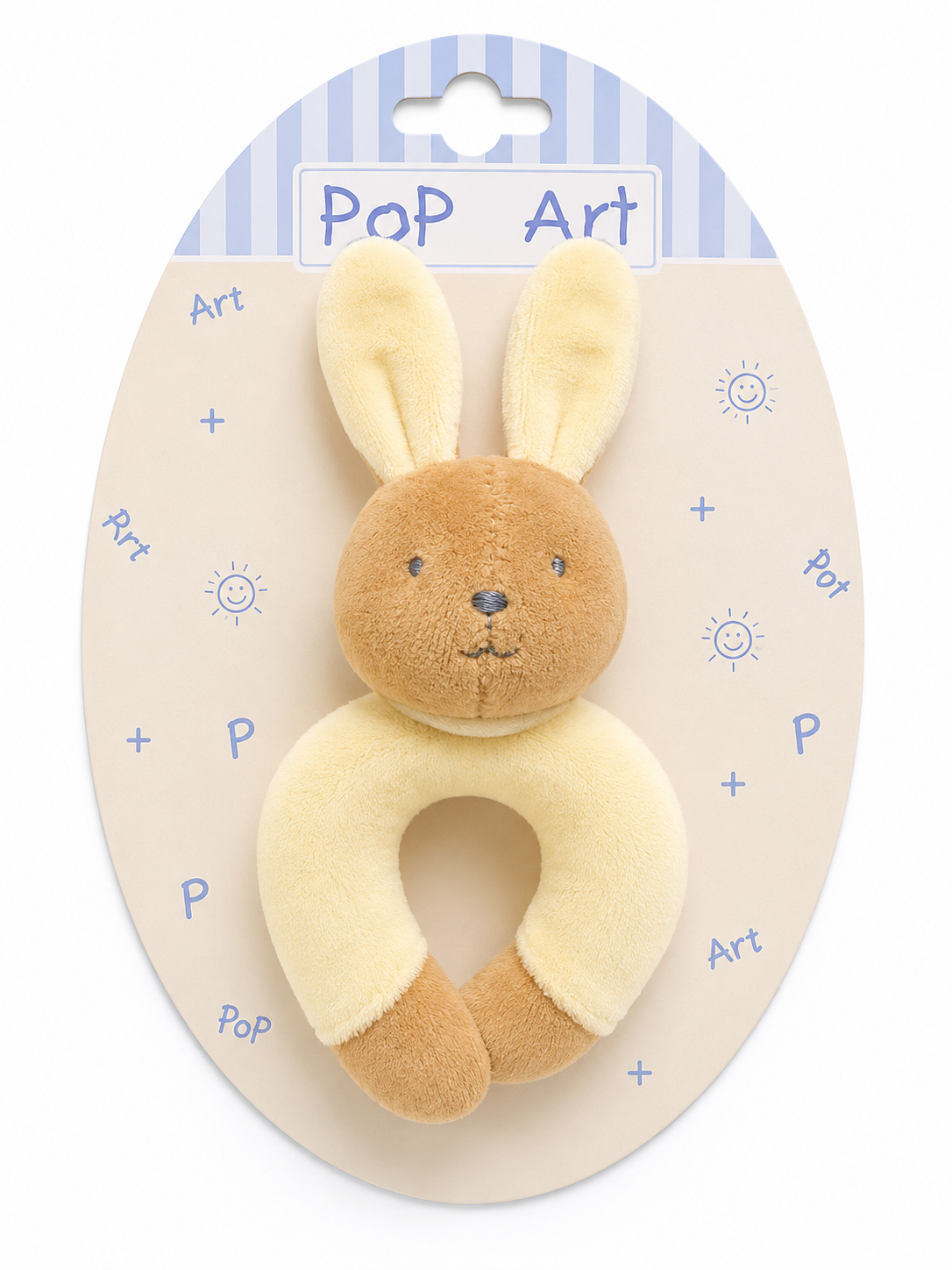 Pop Art Baby Soft Rattle