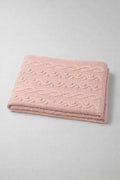 George Knitted Baby Blanket – Pink