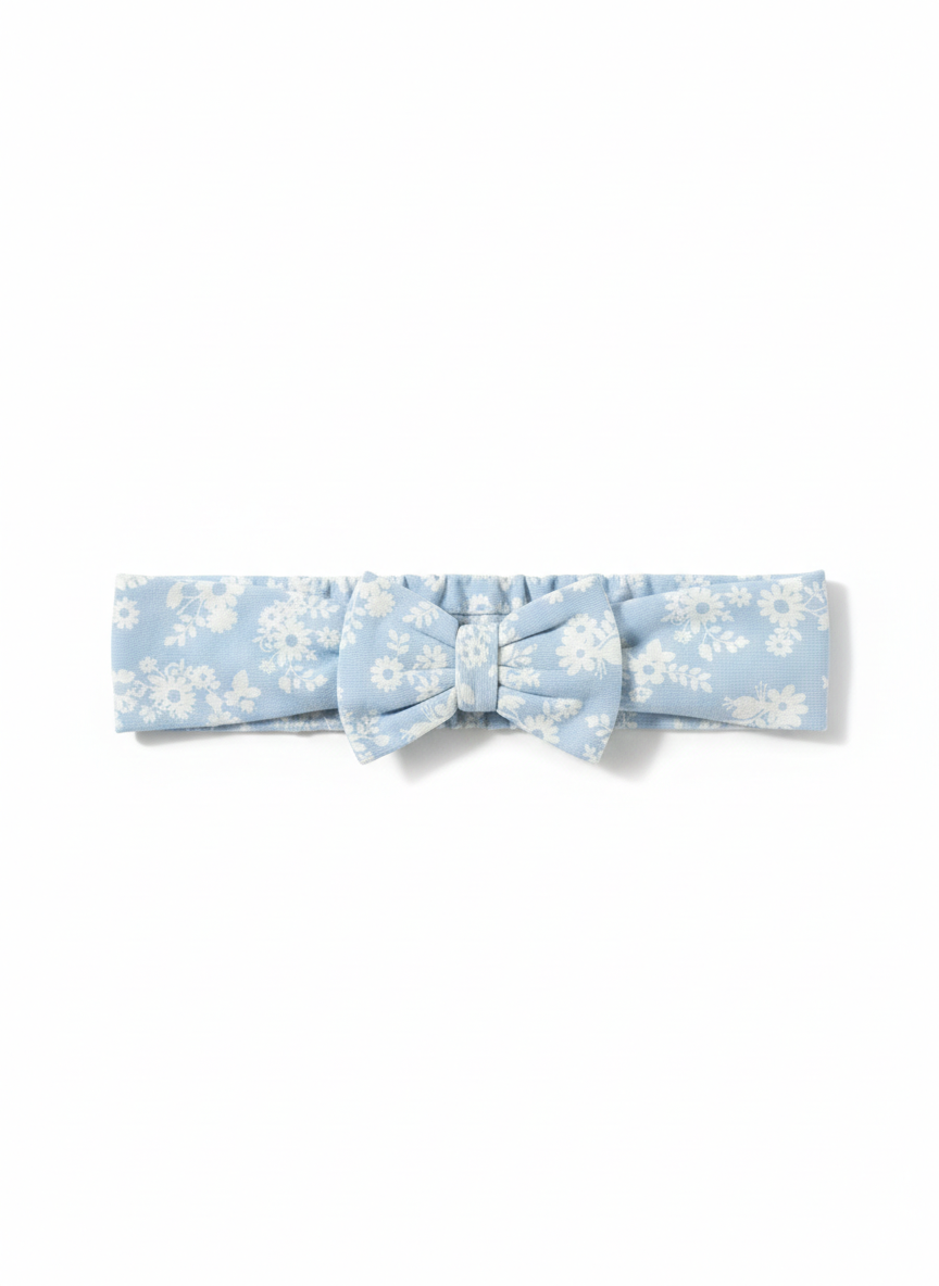 Baby Bow Headbands – Soft Cotton (Assorted Colors & Prints)