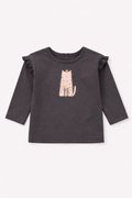 George Long Sleeve Printed Tops