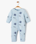 GÉMO Baby Happy Sun Print Romper – Light Blue