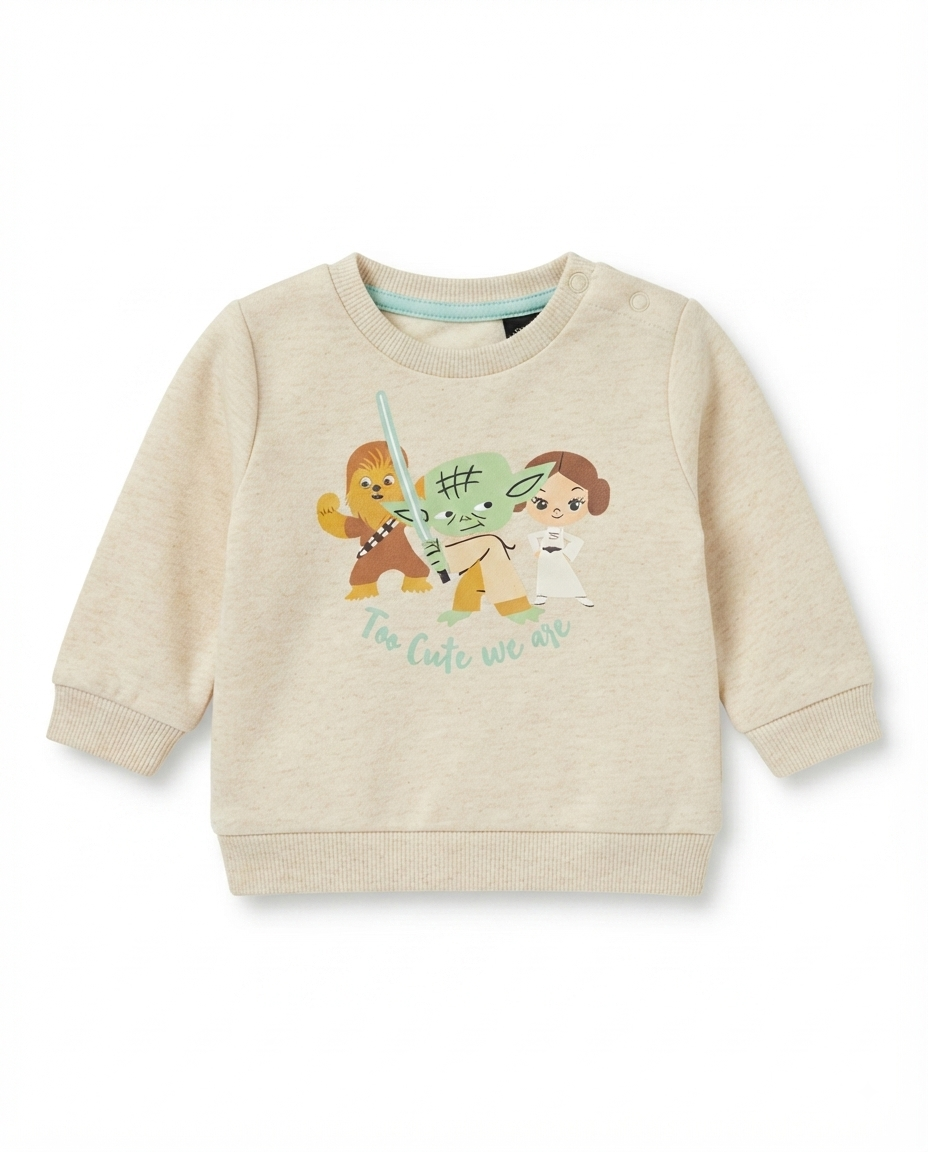 MO Fashion Baby Character Sweatshirt