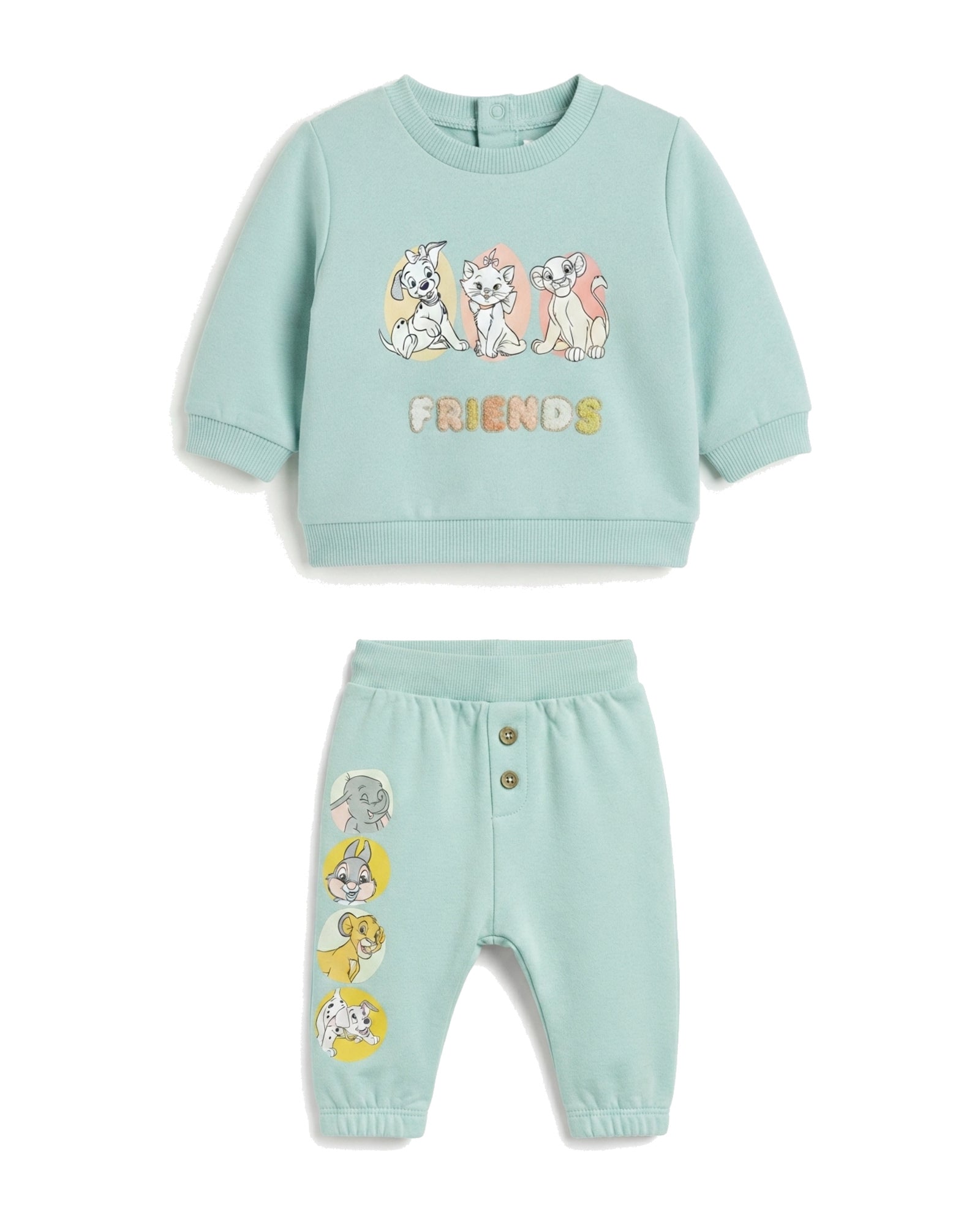 MO Fashion Baby Sweatshirt & Jogger Set