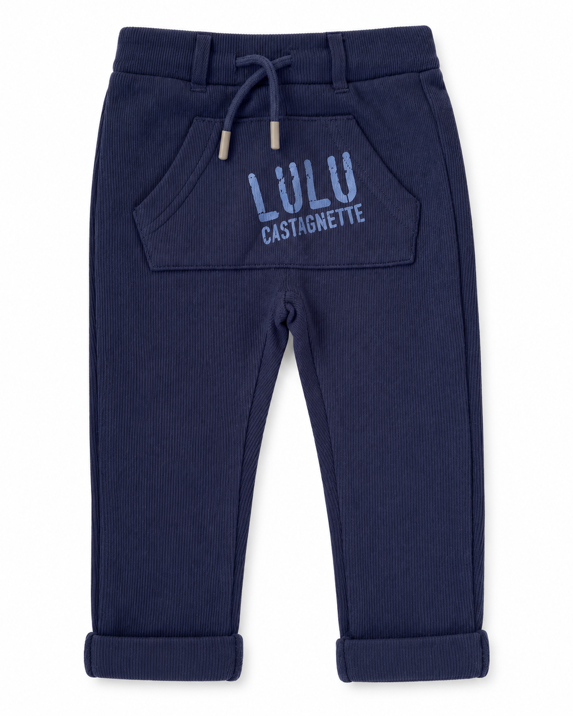 Gémo Lulu Castagnette Navy Jogger Trousers