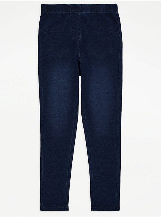 George Girls Dark Wash Pull-On Jeggings