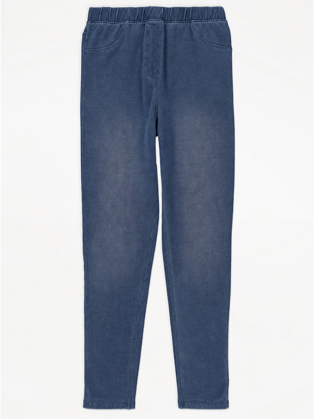 George – Blue Pull-On Jeggings