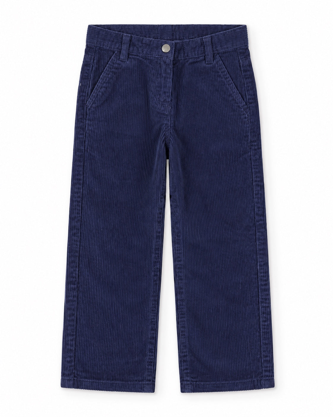 GÉMO – Navy Corduroy Wide-Leg Trousers