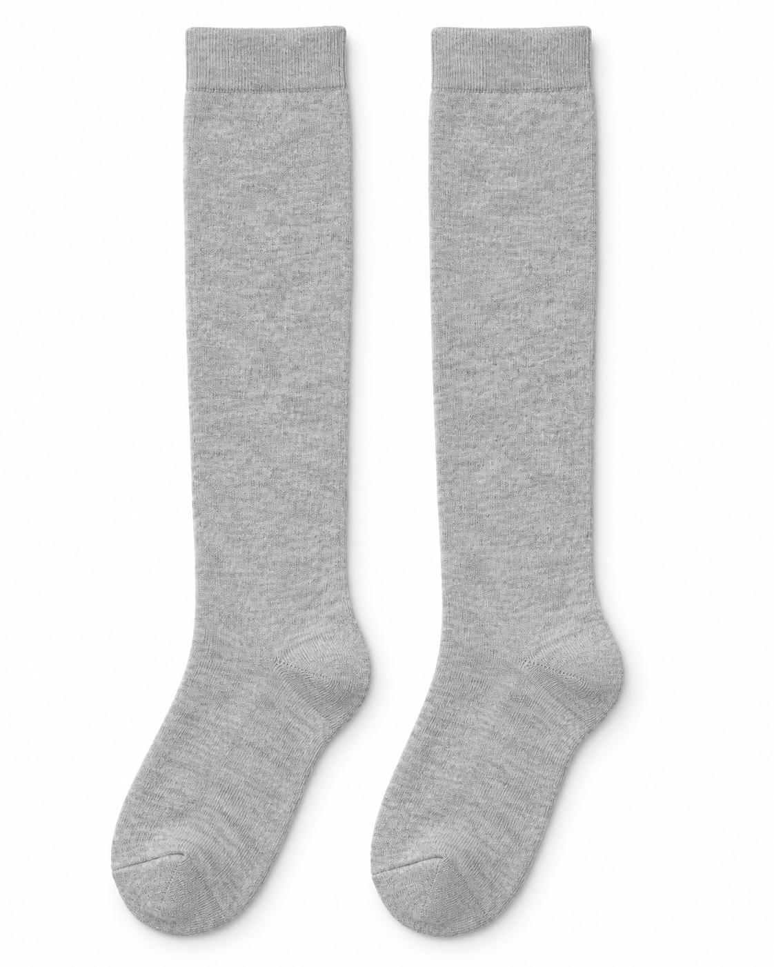 MO Kids 2-Pack Grey Knee-High Socks