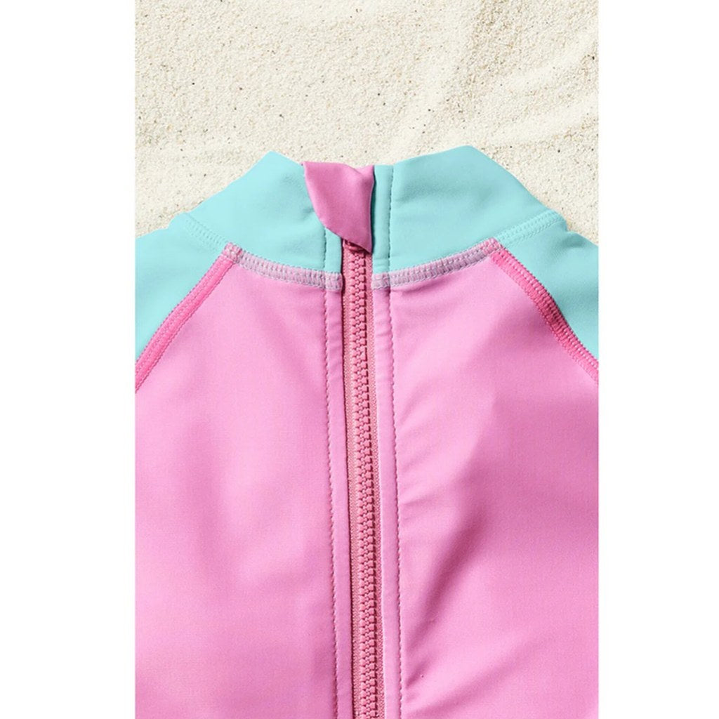 Lupilu Kids Flamingo UV Swimsuit – Pink