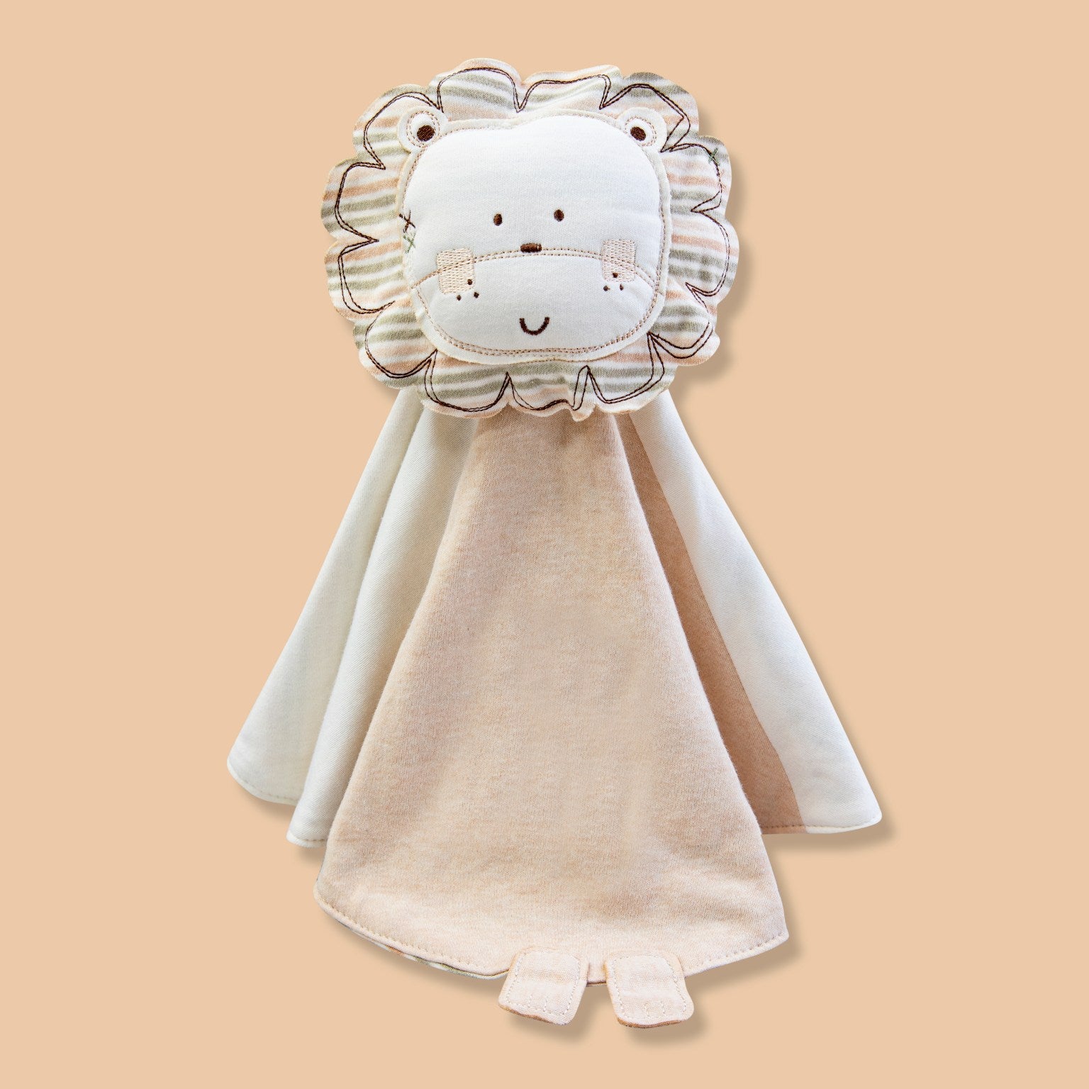 Nature’s Purest Baby Lion Comforter – Neutral