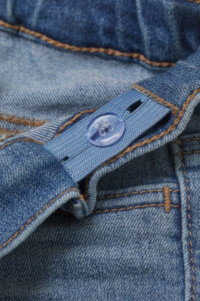 Denim Shorts with Suspenders – H&M