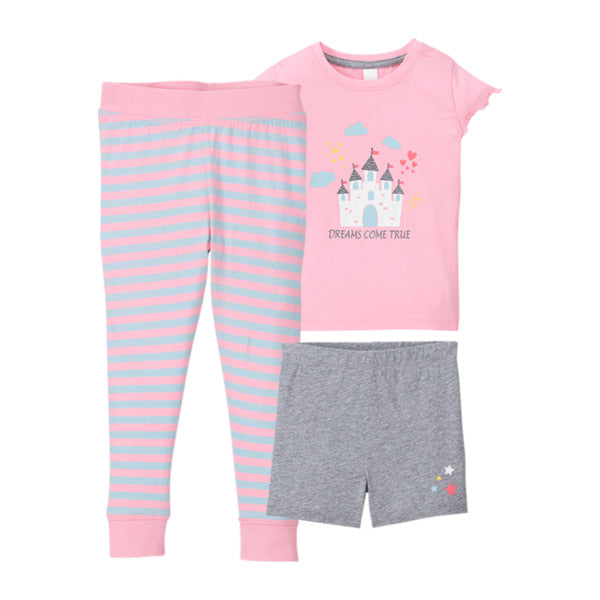 Dreams Come True 3-Piece Pajama Set