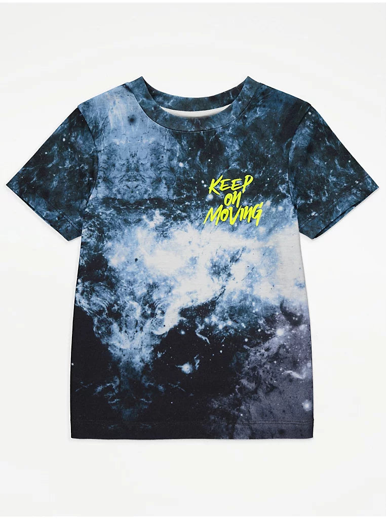 George Galaxy Print T-Shirt