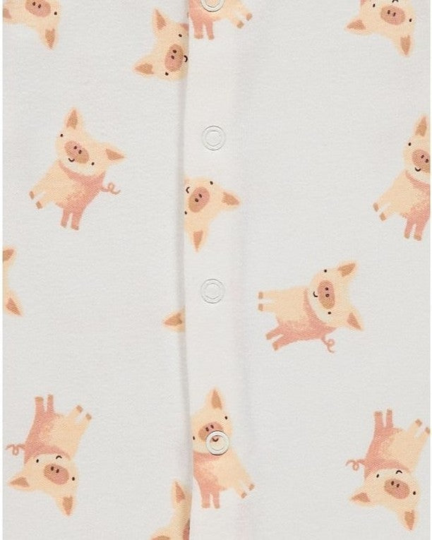 Farm Friends Baby Romper Set – 3 Pack