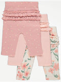 George Baby Girl Floral Leggings Set