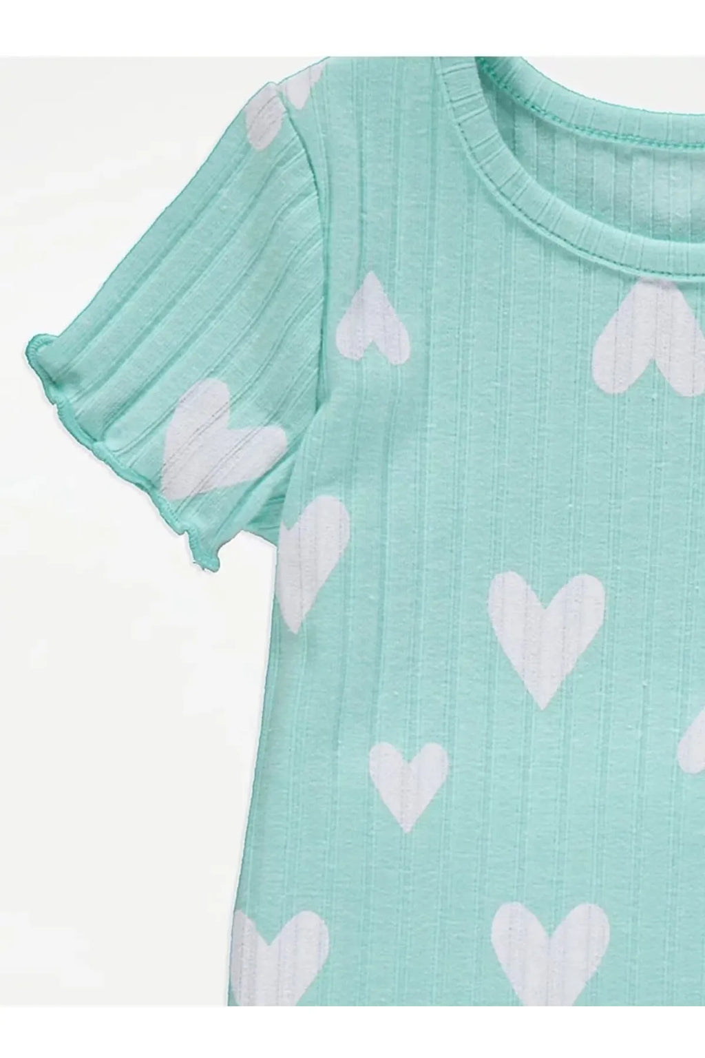George Heart Ribbed Lounge Set