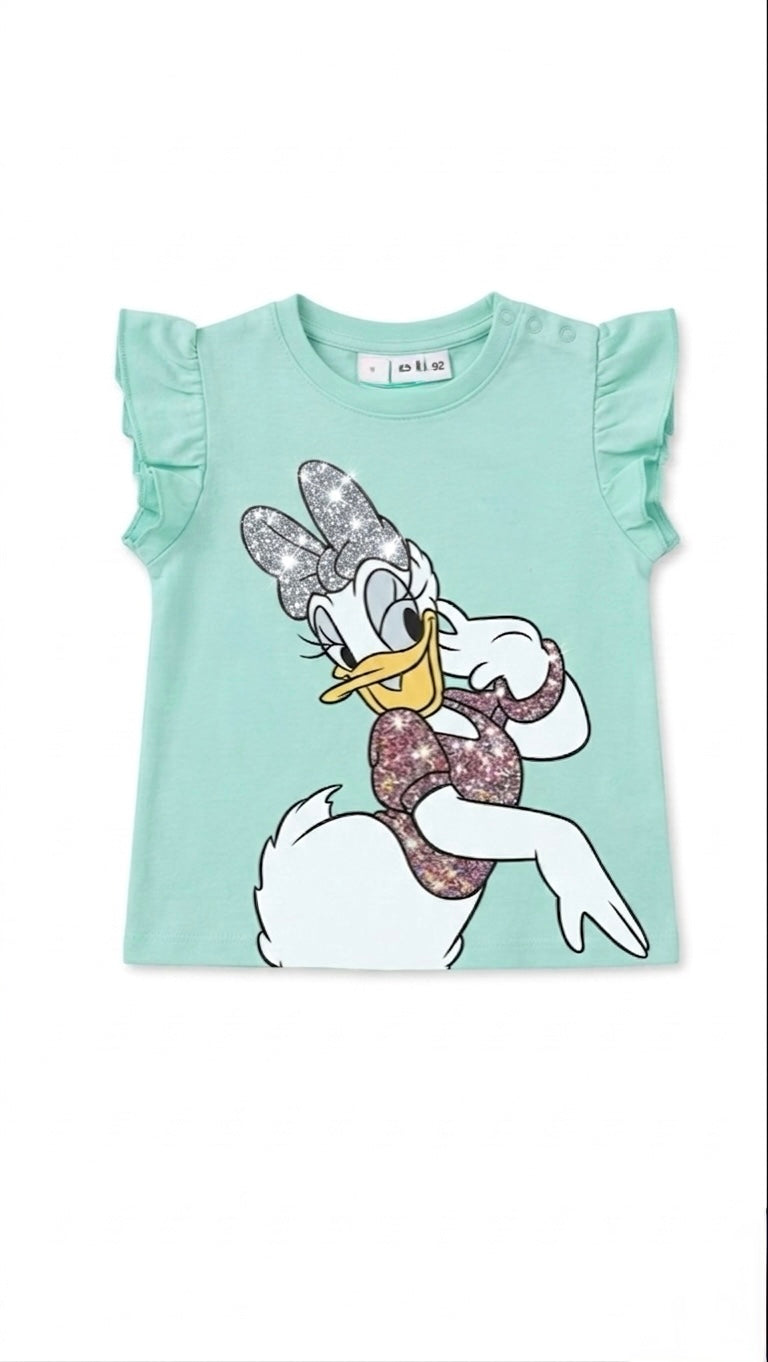 George Daisy Duck Glitter T-Shirt