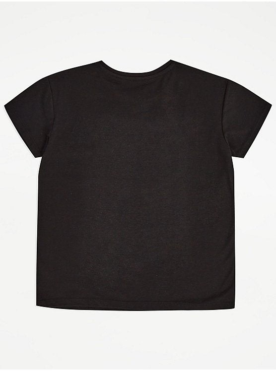 George Pudsey Reversible Sequin T-Shirt – Black