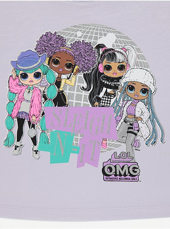 LOL OMG Girls Graphic T-Shirts