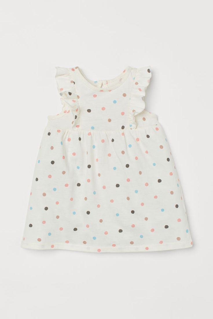 Pastel Polka Dot Frill Dress