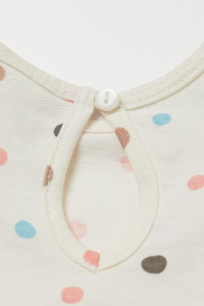 Pastel Polka Dot Frill Dress