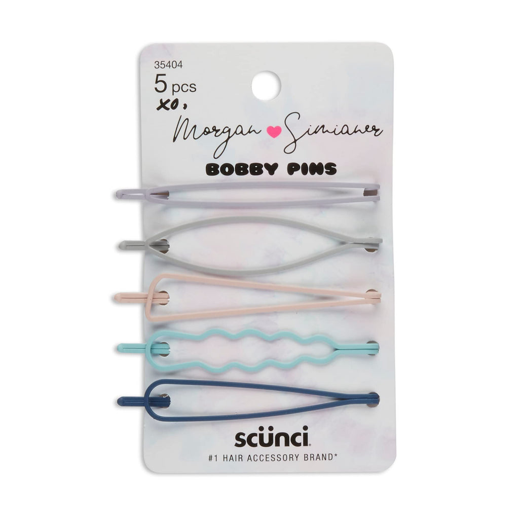 Scünci x Morgan Simianer Bobby Pins – 5 Pack