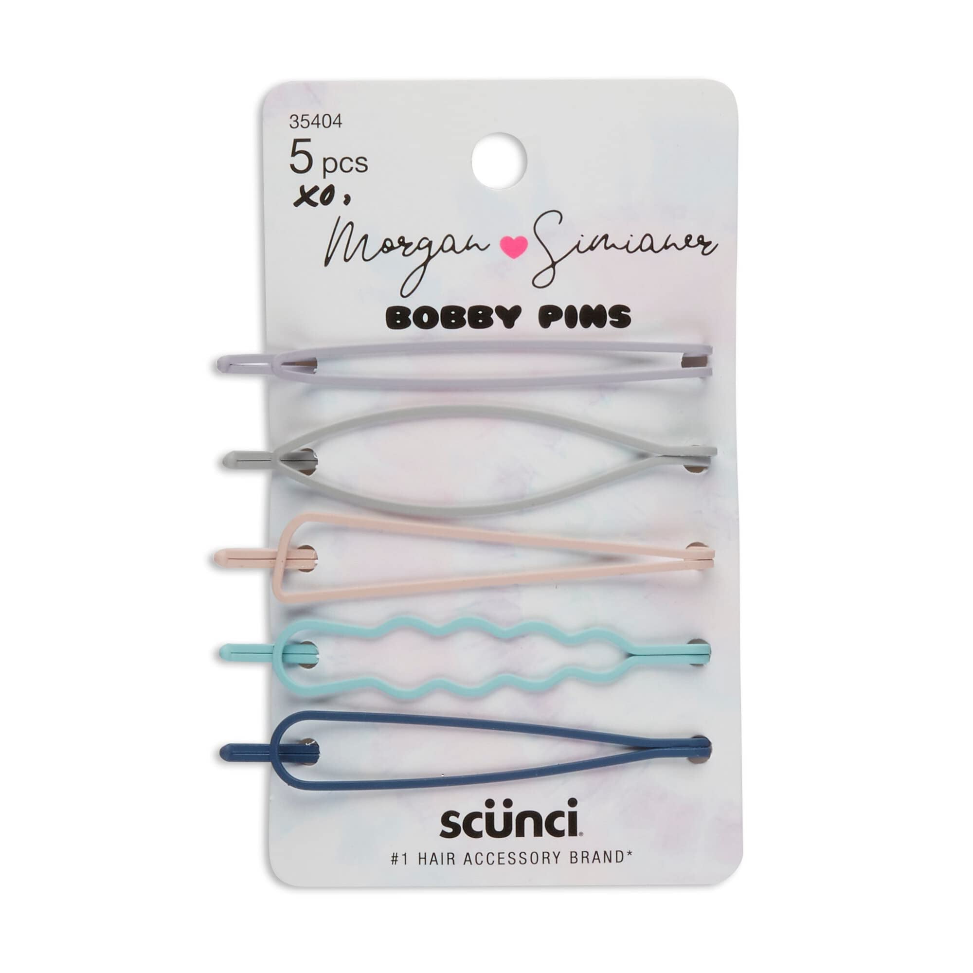 Scünci x Morgan Simianer Bobby Pins – 5 Pack