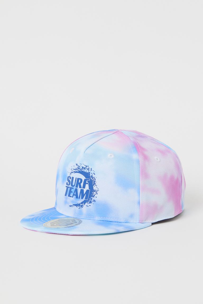 Surf Team Tie-Dye Snapback Cap