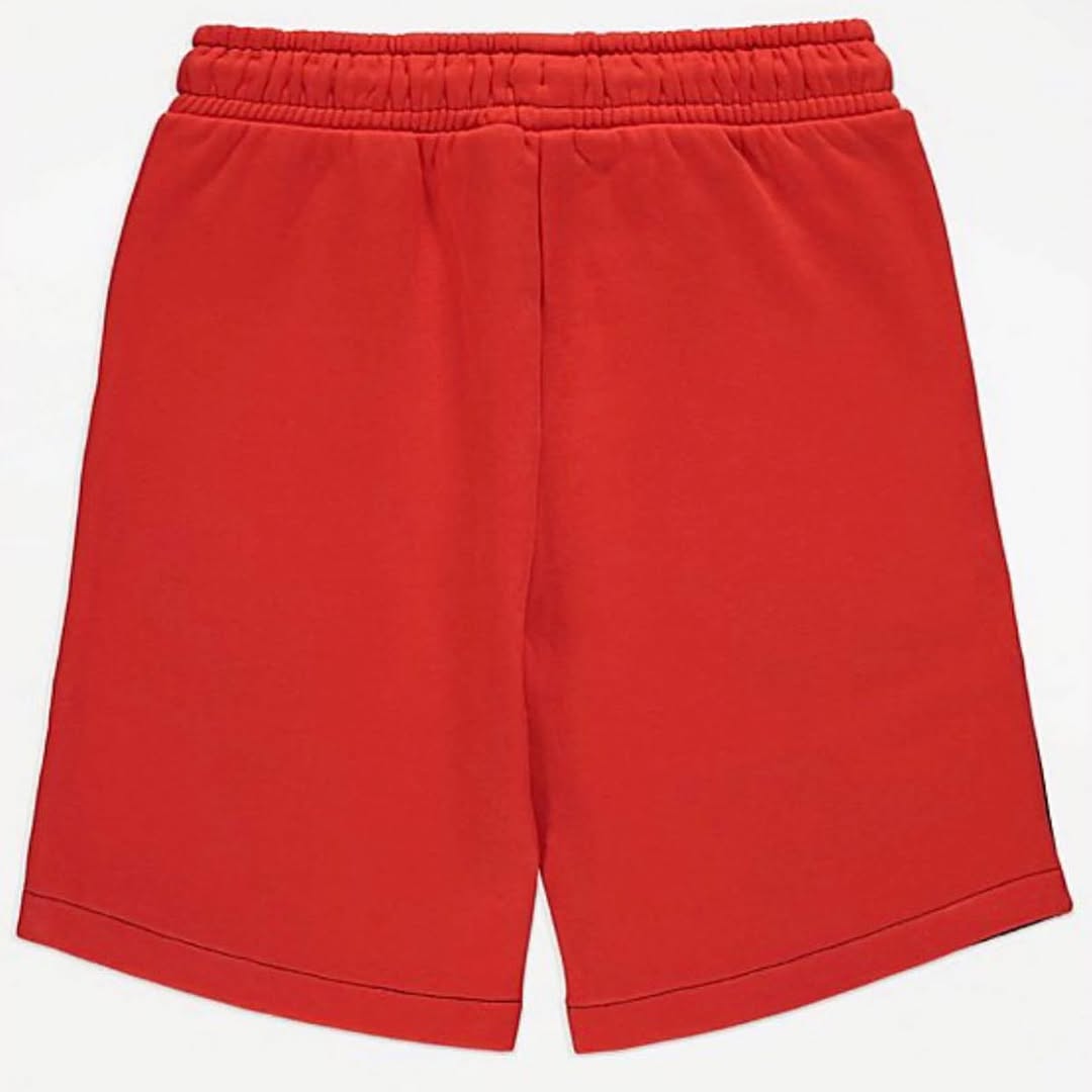George Boys Matching Set – Red & Black