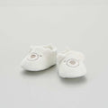Baby Velvet Slippers with Embroidered Detail