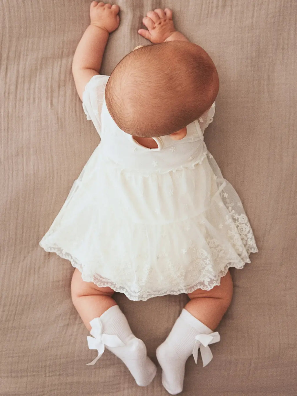 H&M Lace Bodysuit Dress – Ivory