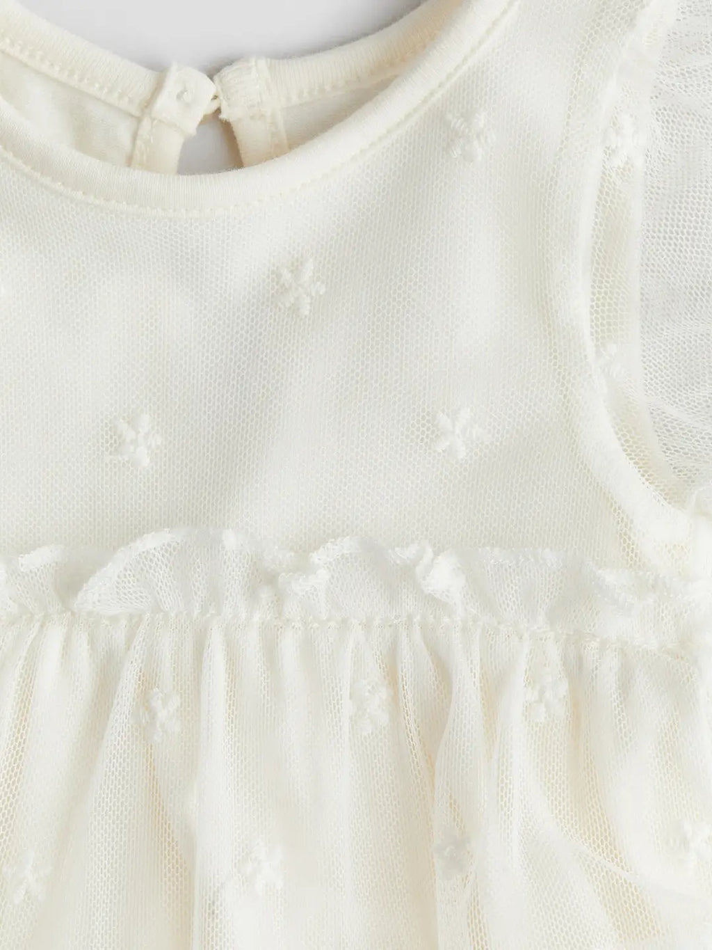 H&M Lace Bodysuit Dress – Ivory