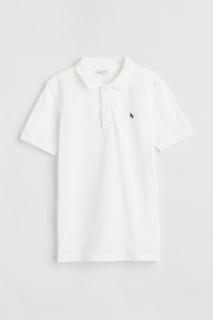 H&M Kids Polo Shirt – White