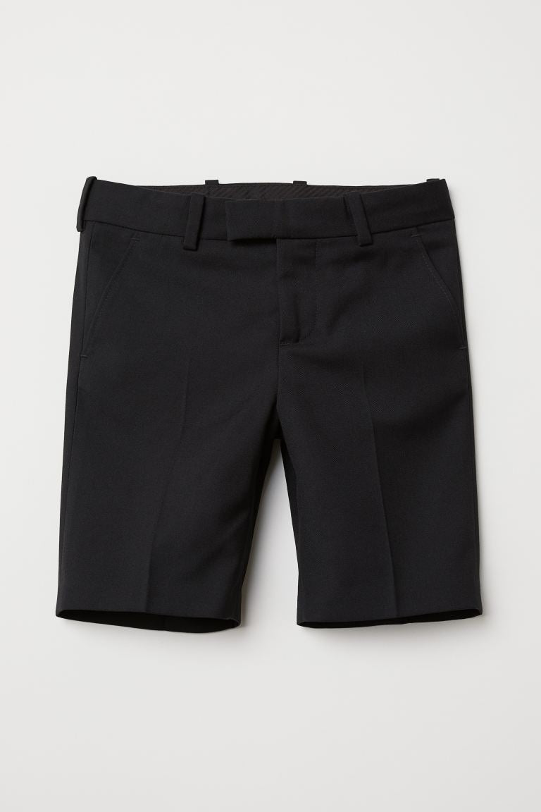 H&M Boys Smart Tailored Shorts – Black