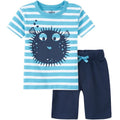 Ocean Stripes Short Set – Puffer Fish Collection