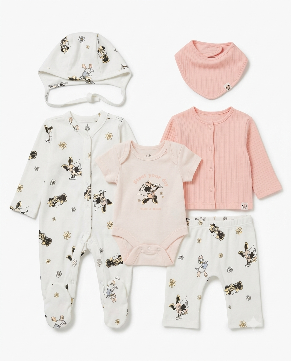 Disney Baby by Cool Club Newborn 6-Piece Starter Set