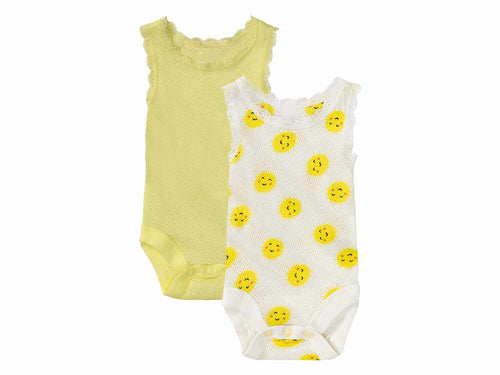 Baby Boy Sleeveless Bodysuits – 2 Pack